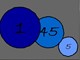 Bouncing Ball Clock (in Blues)