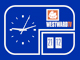 UK TV clock - Westward