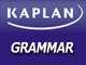 Kaplan SAT grammar practice.