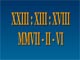 Roman Numerals Clock 英語版